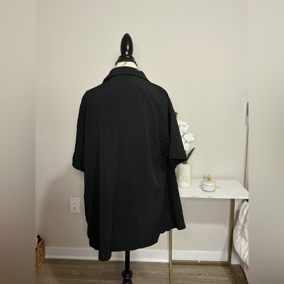 DO NOT BUY. “SOLD” 
Black Button-Up Shirt and shorts set - Picture 4 of 4